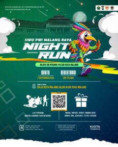 SIWO PWI Malang Raya Night Run 2024 digelar September