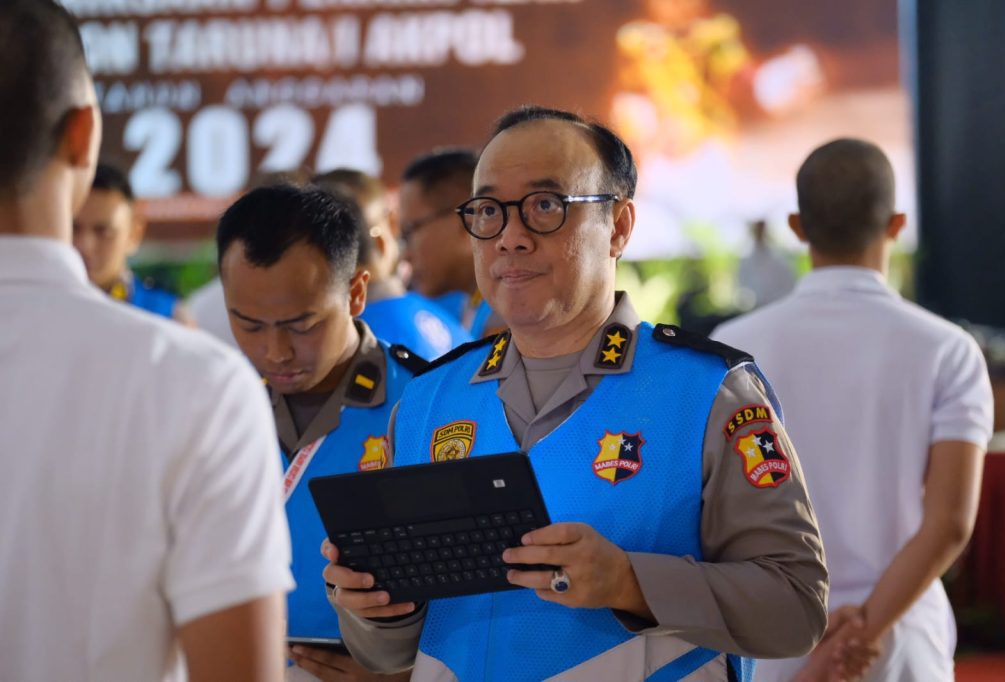 jalur penerimaan taruna tahun 2024 yakni seluruh proses rekrutmen calon taruna akan dilakukan melalui satu jalur saja, yaitu jalur reguler. Foto: Humas Polri