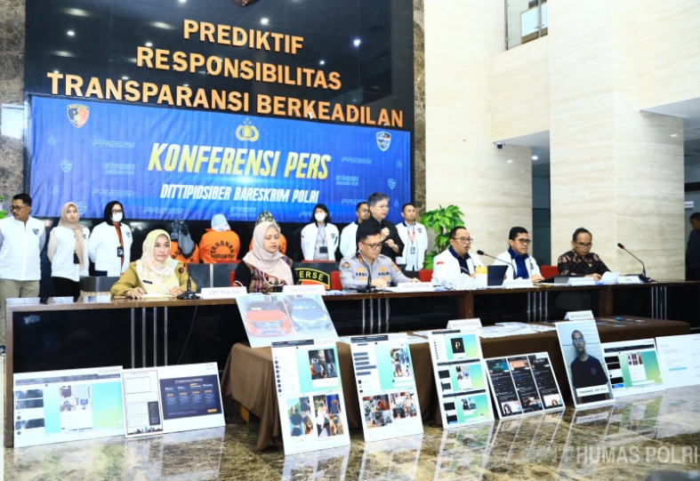 Bareskrim Polri baru-baru ini membongkar sindikat eksploitasi seksual anak yang beroperasi melalui Telegram, dengan tarif yang fantastis - mencapai ratusan juta rupiah. Foto: Humas Polri