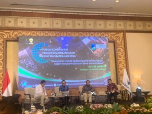 Balai Pengawas Obat dan Makanan (BPOM) RI baru-baru ini menggelar Forum Komunikasi Pencegahan Kejahatan Obat dan Makanan di Shangrila Hotel, Surabaya. Foto: Fitri JNR