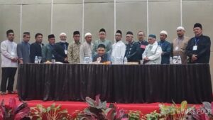 Jamaah Islamiyah mengumumkan pembubaran organisasi dan kembali ke pangkuan Negara Kesatuan Republik Indonesia di Bogor pada 30 Juni 2024 lalu. foto: Humas Polri