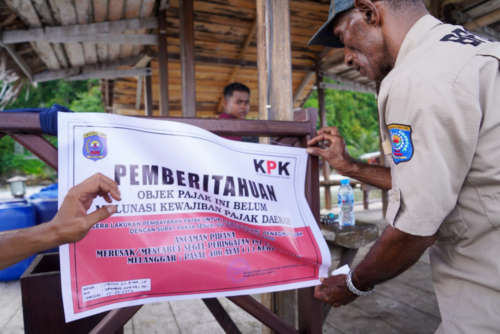 Komisi Pemberantasan Korupsi (KPK) menerima laporan tentang permasalahan di lapangan, meliputi pungutan liar oleh oknum kepada wisatawan hotel. Foto: Dok KPK