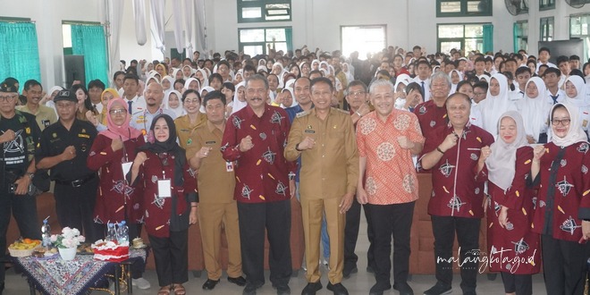 Sarasehan Sejarah Perjuangan Pelajar Pejuang TRIP di Museum Brawijaya Malang, Wahyu mengajak para pelajar SMP, SMA, dan mahasiswa untuk mendalami serta mengingat perjuangan para pahlawan yang gugur di Jalan Salak pada 31 Juli 1947. Foto: Pemkot Malang