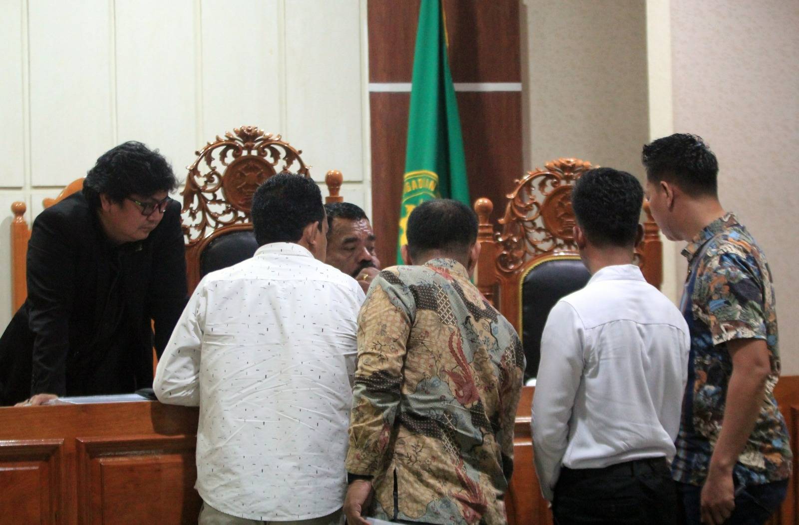 sidang Pra Peradilan kasus teror bom terhadap jurnalis Jubi, Victor Mambor