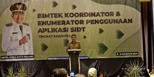 kegiatan Bimbingan Teknis (Bimtek) Sistem Informasi Data Terintegrasi (SIDT). Foto: Pemkot Malang