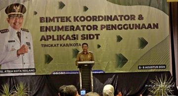 kegiatan Bimbingan Teknis (Bimtek) Sistem Informasi Data Terintegrasi (SIDT). Foto: Pemkot Malang