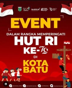 Dalam rangka memperingati HUT RI ke-79, Pemerintah Kota (Pemkot) Batu telah menyiapkan serangkaian acara yang tidak hanya menarik, tetapi juga penuh dengan nuansa kebersamaan dan kegembiraan. Foto: Pemkot Batu