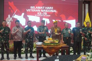 Di Graha Pancasila, Balaikota Among Tani, Kota Batu, Sabtu (10/8), semangat perjuangan para pahlawan masih terasa membara untuk perinngatan Hari Veteran ke-75.