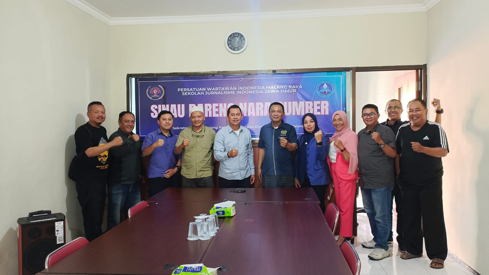 Dirut Perumda Tugu Tirta, Priyo Sudibyo lakukan kunjungan ke PWI Malang Raya