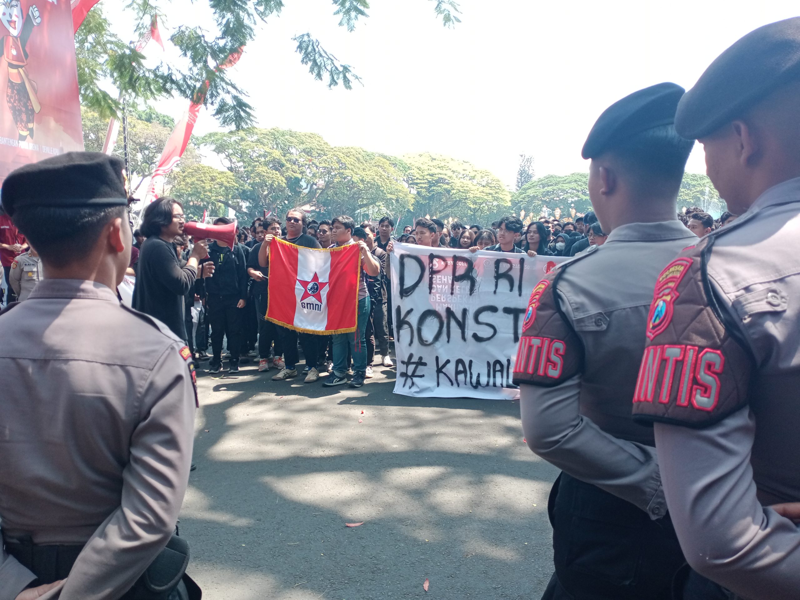 Demo gabungan mahasiswa