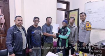 Polsek Lowokwaru Polresta Malang Kota berhasil menenangkan situasi panas yang sempat viral di media sosial. Foto: Polsek Lowokwaru