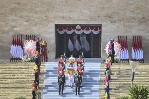 Kirab Bendera Merah Putih dan Teks Proklamasi menyambut HUT ke-79 Republik Indonesia tahun ini mencetak sejarah baru dengan rute terpanjang.