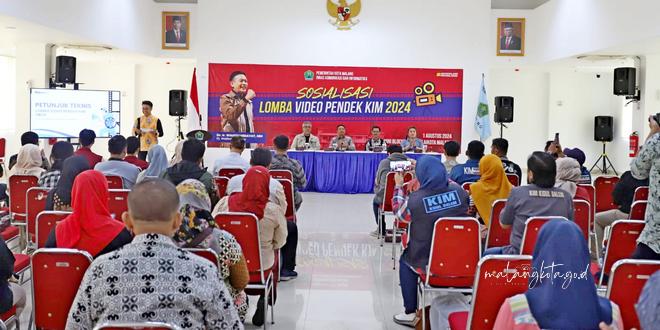 Kota Malang sedang bersiap untuk gelaran yang mengundang perhatian, yakni Lomba Video Pendek KIM 2024. Foto: Pemkot Malang