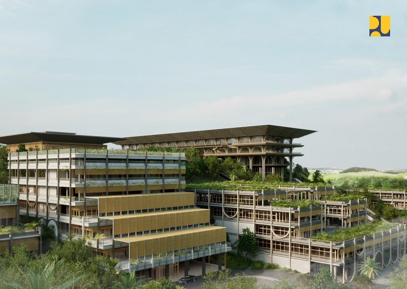 Groundbreaking istana wapres IKN