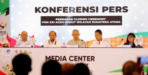 Penutupan Pekan Olahraga Nasional (PON) XXI/2024 yang diselenggarakan di Aceh serta Sumatera Utara akan dilaksanakan oleh Presiden Republik Indonesia, Joko Widodo, pada tanggal 20 September 2024.