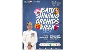 Batu Shining Orchid Week, pameran anggrek tahunan yang ditunggu-tunggu, akan kembali diadakan di Kota Batu pada tahun 2024.
