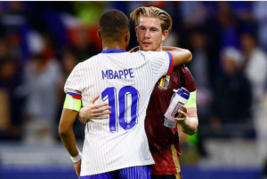 Kevin de Bruyne Prancis Belgia