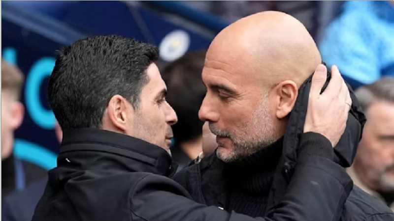 Perang Pep Guardiola Mikel Arteta