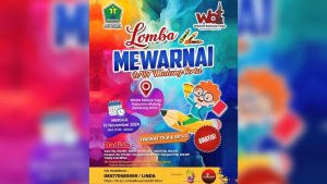 Dalam rangka memperingati Hari Pahlawan pada tanggal 10 November 2024, Dinas Pemuda, Olahraga, dan Pariwisata (DISPORAPAR) Kota Malang menggelar Lomba Mewarnai di Wisata Belanja Tugu (WBT)