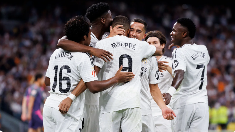 Real Madrid Kylian Mbappe