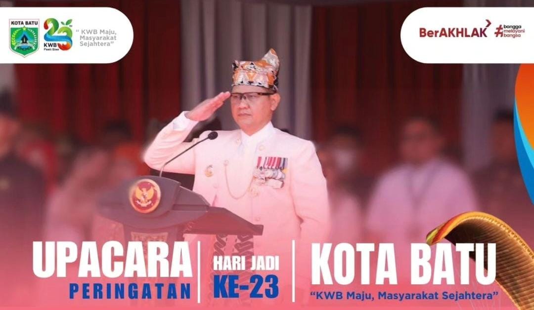 Masyarakat Kota Batu dan sekitarnya diundang untuk bergabung dan memeriahkan upacara peringatan Hari Jadi Kota Batu ke-23.