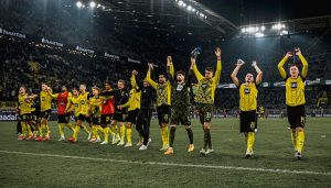 Unggul Tipis atas St Pauli, Borussia Dortmund Naik Peringkat