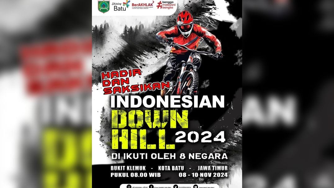 Indonesian Downhill 2024 siap digelar dengan aksi-aksi memukau dari para pebalap sepeda downhill terbaik dari delapan negara.