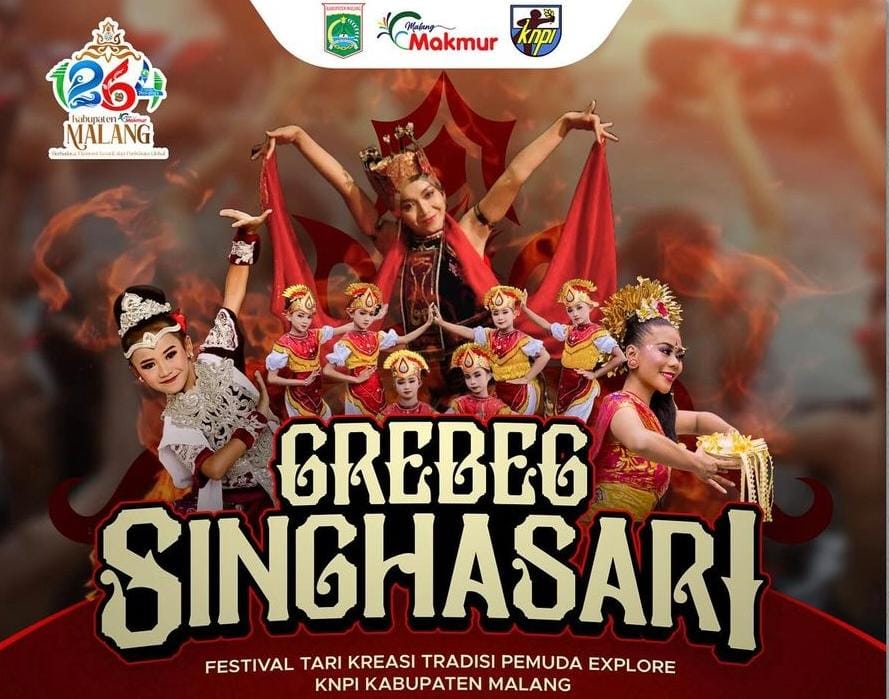 Untuk memeriahkan Hari Jadi Kabupaten Malang ke-1264, KNPI Kabupaten Malang bakal gelar acara seru, Grebeg Singhasari.