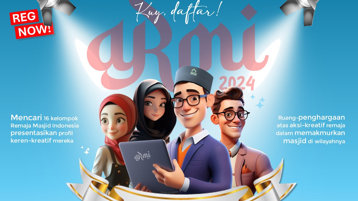 Kementerian Agama mengajak para remaja masjid untuk mengikuti acara "Apresiaksi" Remaja Masjid Indonesia (ARMI) di Jakarta.