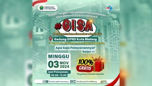 Dinas Kependudukan dan Pencatatan Sipil (Dispendukcapil) Kota Malang mengadakan layanan publik melalui program GISA (Gerakan Indonesia Sadar Adminduk).
