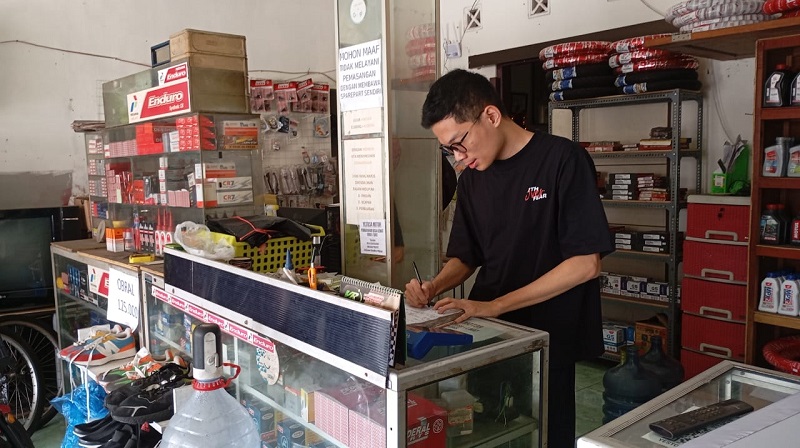 Bengkel motor Sawojajar Malang