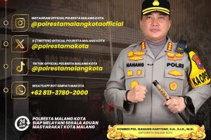 Medsos Polresta Malang Kota