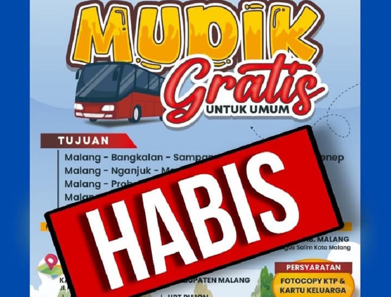 Mudik Gratis Malang